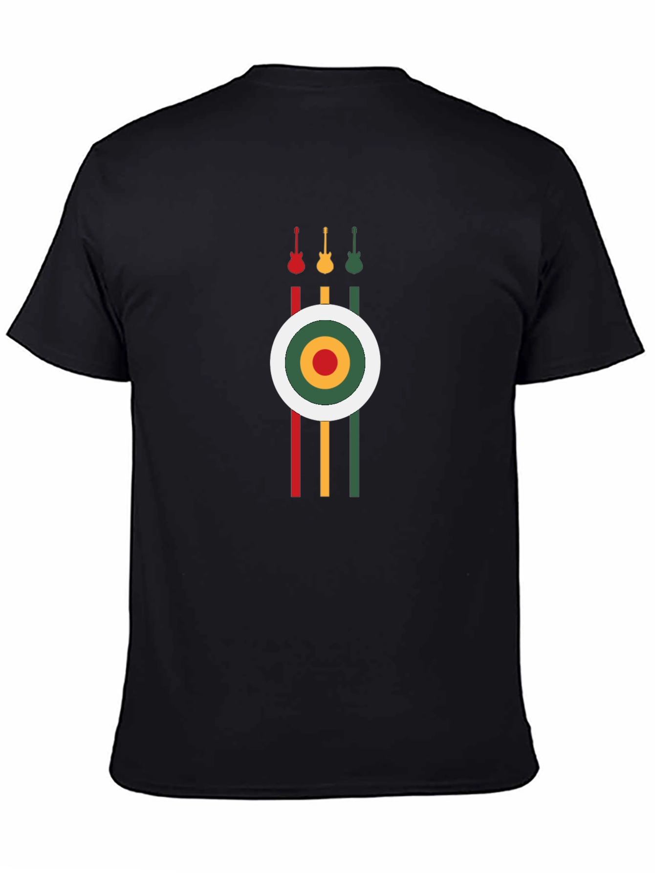 Rasta Guitars Graphic T-Shirt