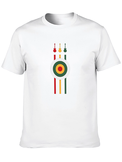 Rasta Guitars Graphic T-Shirt