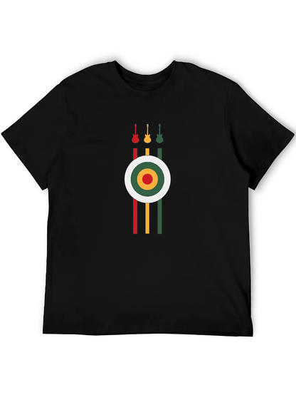 Rasta Guitars Graphic T-Shirt