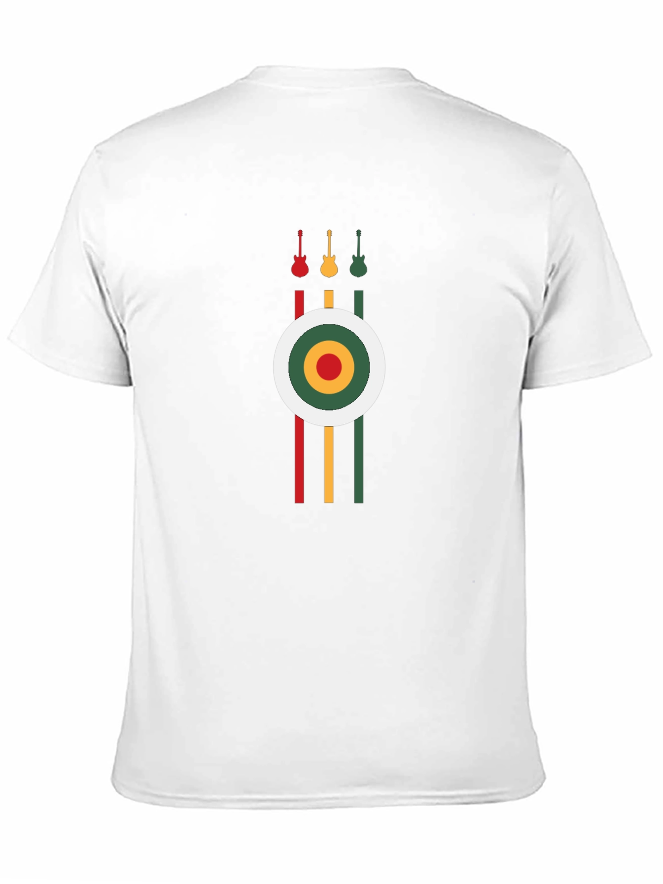 Rasta Guitars Graphic T-Shirt