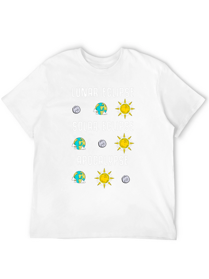 Lunar Solar Eclipse Apocalypse Humor Tee