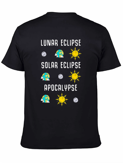 Lunar Solar Eclipse Apocalypse Humor Tee