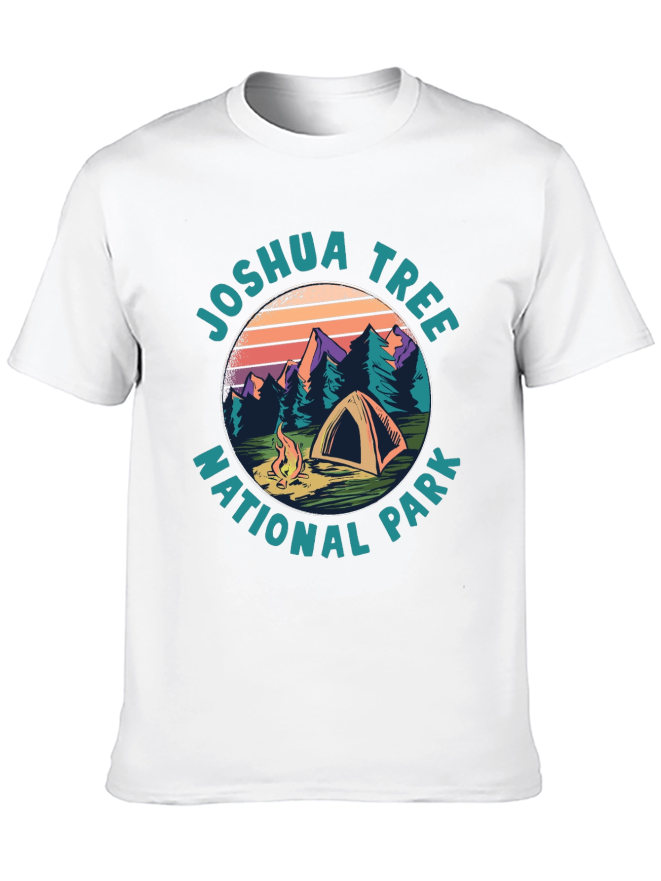 Joshua Tree National Park Camping T-Shirt