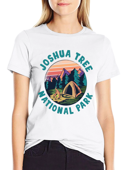 Joshua Tree National Park Camping T-Shirt