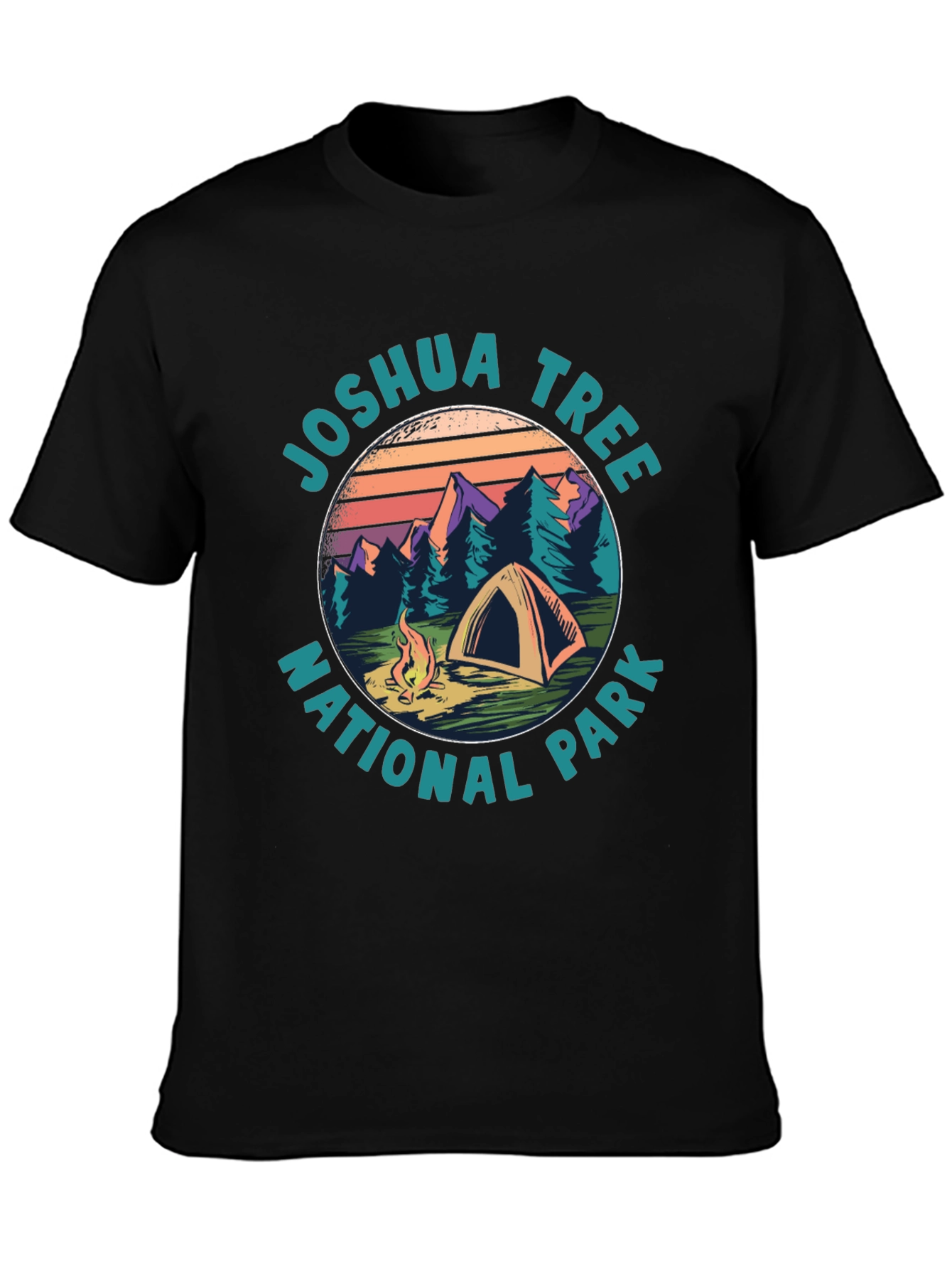 Joshua Tree National Park Camping T-Shirt