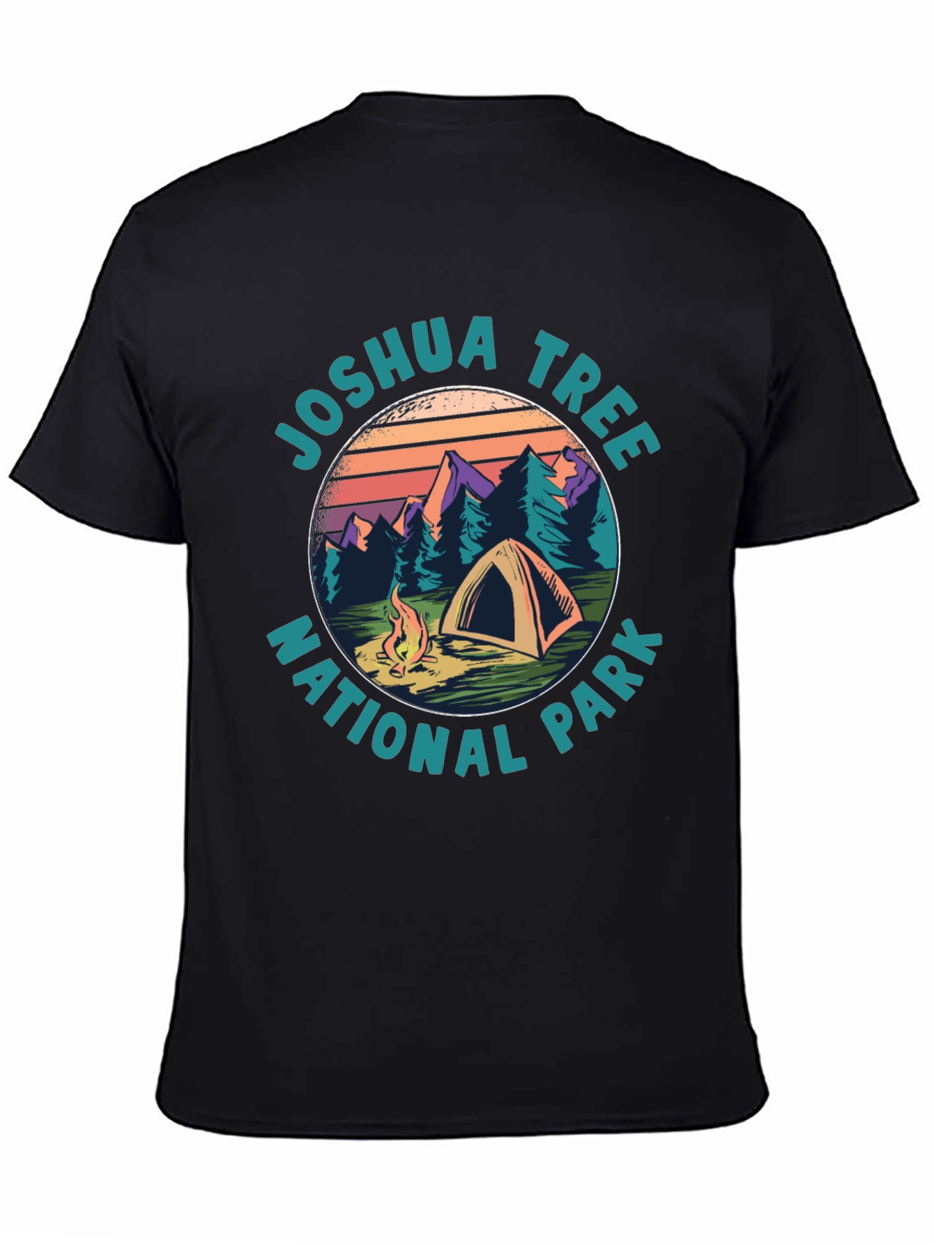 Joshua Tree National Park Camping T-Shirt