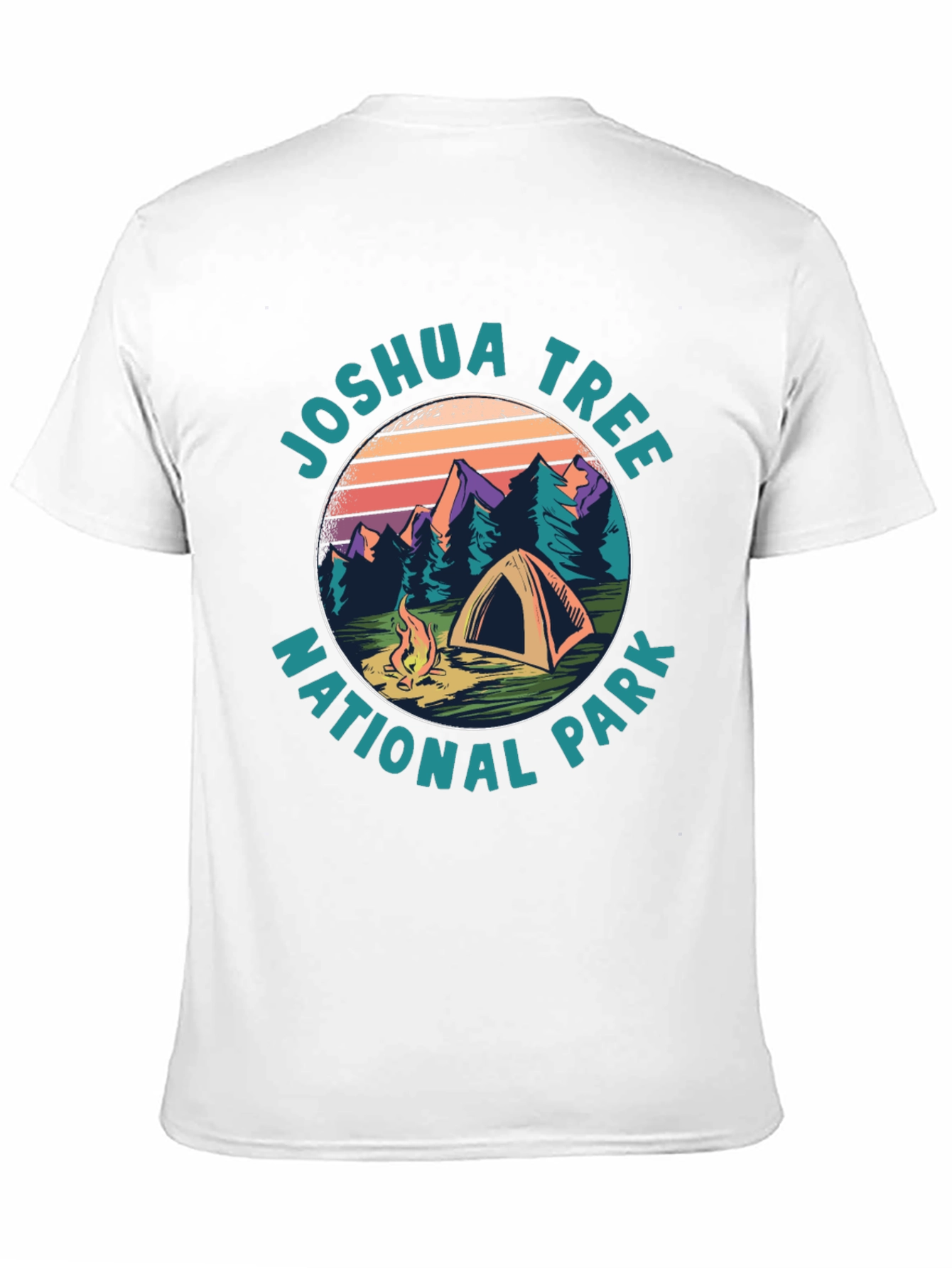 Joshua Tree National Park Camping T-Shirt