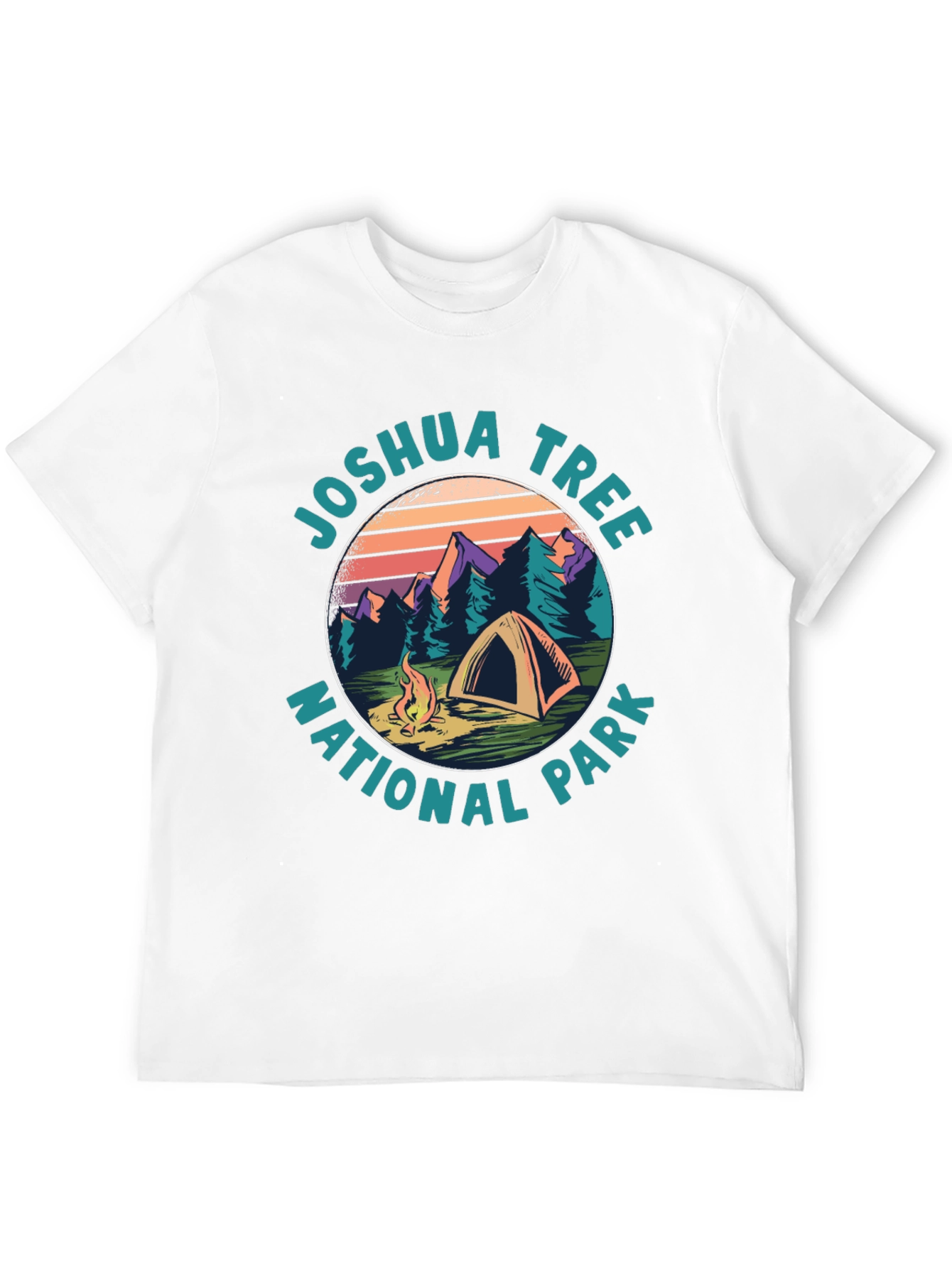 Joshua Tree National Park Camping T-Shirt