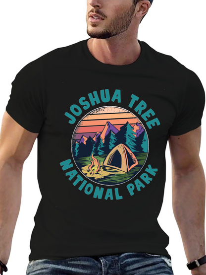 Joshua Tree National Park Camping T-Shirt