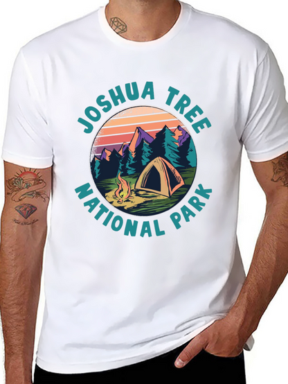 Joshua Tree National Park Camping T-Shirt