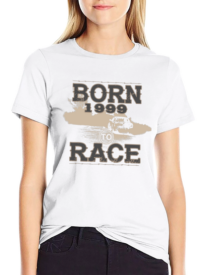 Born 1999 to Race Black Graphic Tee