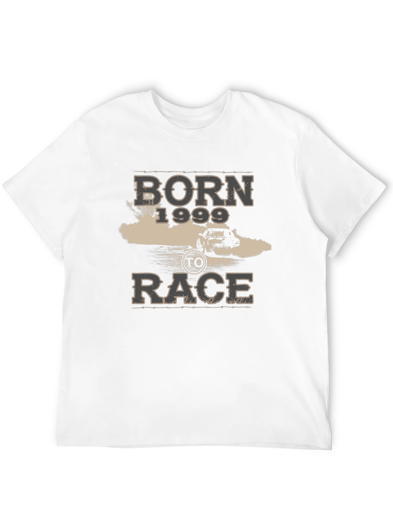 Born 1999 to Race Black Graphic Tee