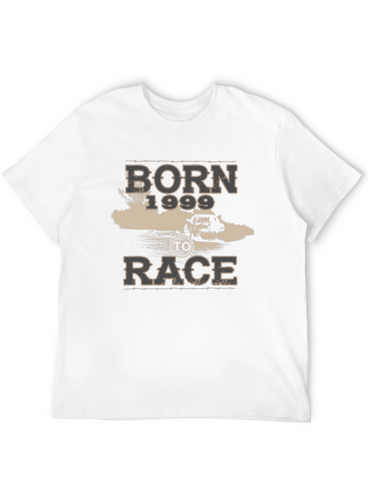 Born 1999 to Race Black Graphic Tee