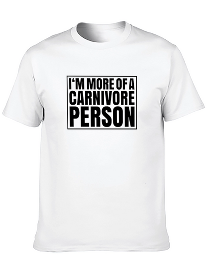 Carnivore Person Graphic Tee - Black