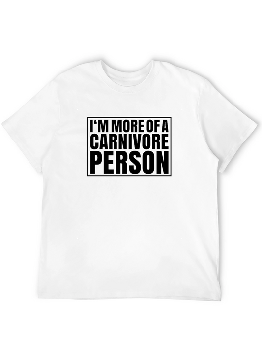 Carnivore Person Graphic Tee - Black