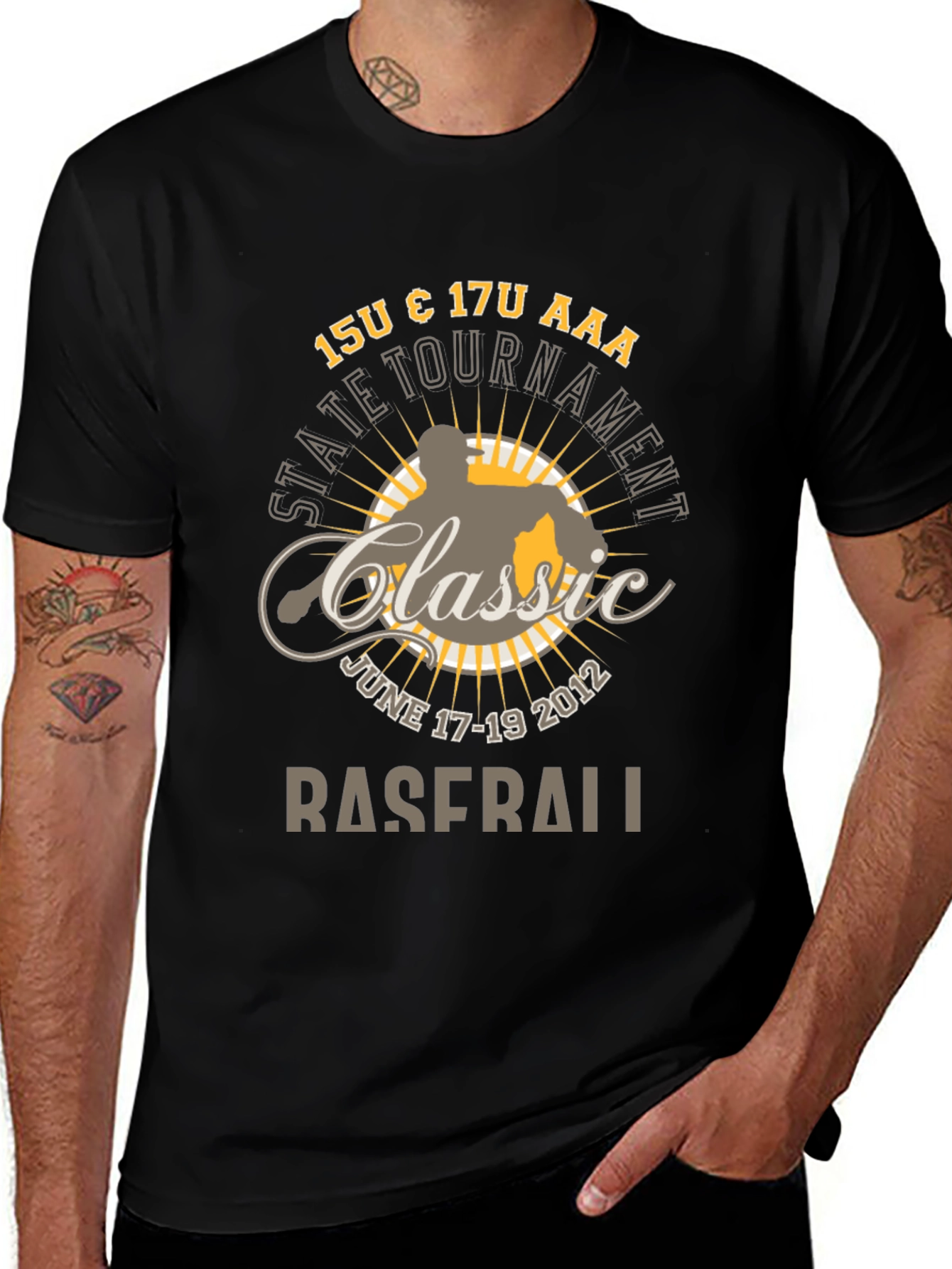 Baseball State Tournament Classic T-Shirt
