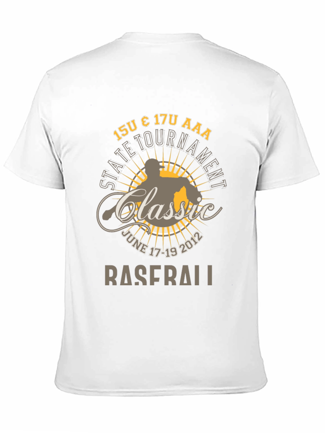 Baseball State Tournament Classic T-Shirt