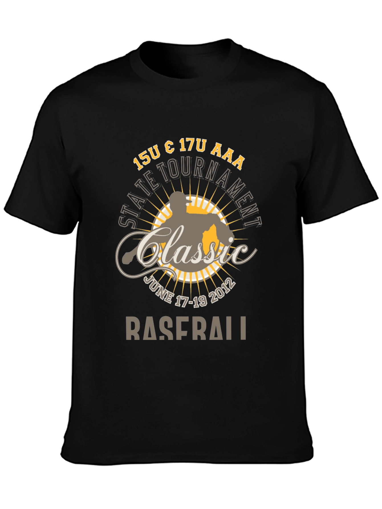 Baseball State Tournament Classic T-Shirt