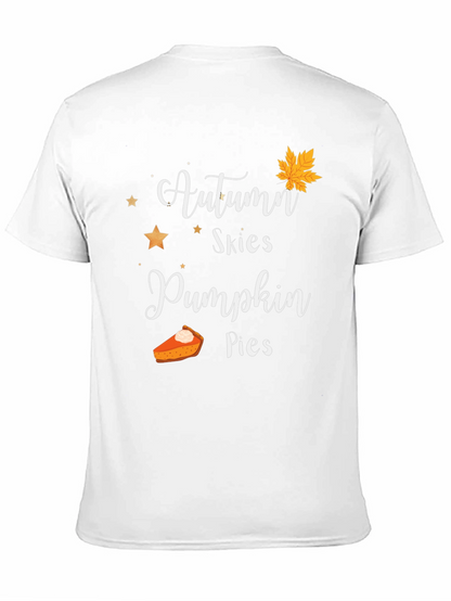 Autumn Skies & Pumpkin Pies Graphic T-Shirt