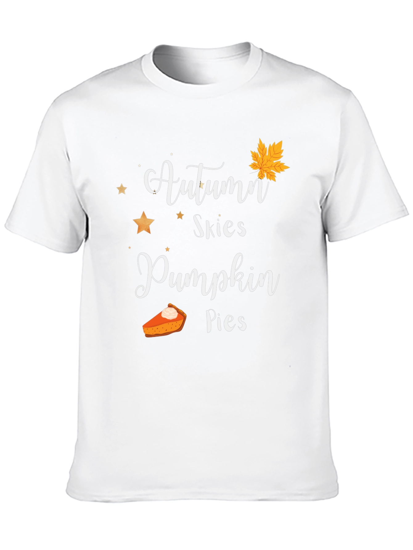 Autumn Skies & Pumpkin Pies Graphic T-Shirt