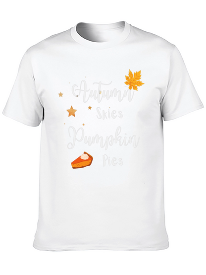 Autumn Skies & Pumpkin Pies Graphic T-Shirt