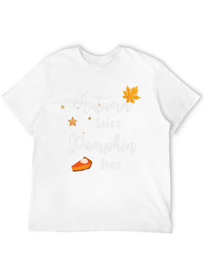 Autumn Skies & Pumpkin Pies Graphic T-Shirt