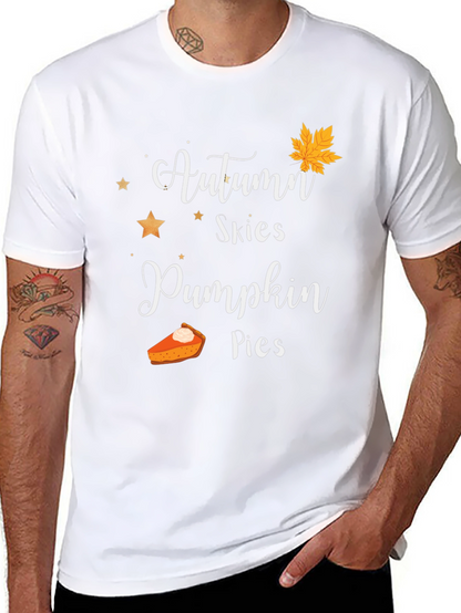 Autumn Skies & Pumpkin Pies Graphic T-Shirt