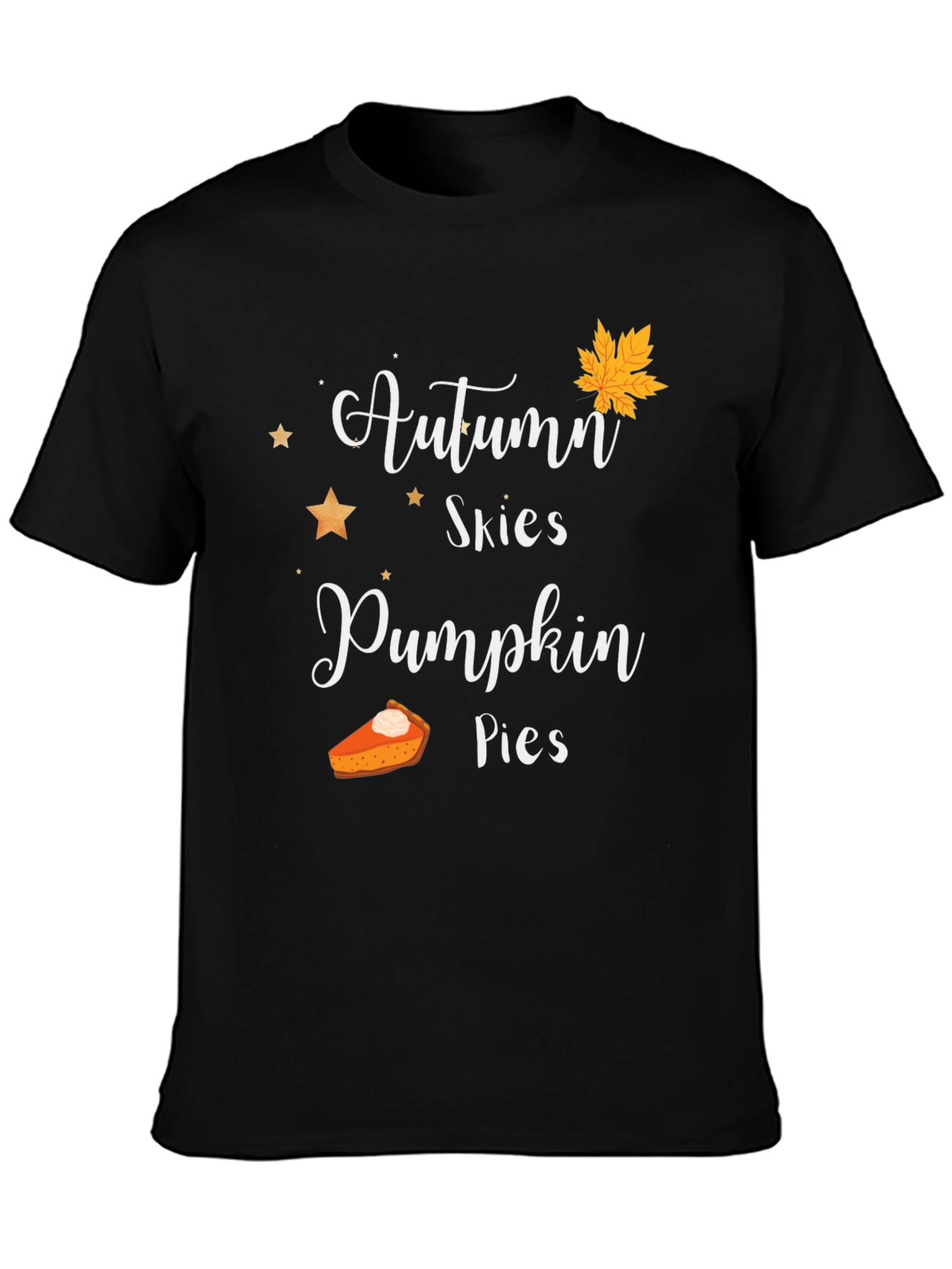 Autumn Skies & Pumpkin Pies Graphic T-Shirt
