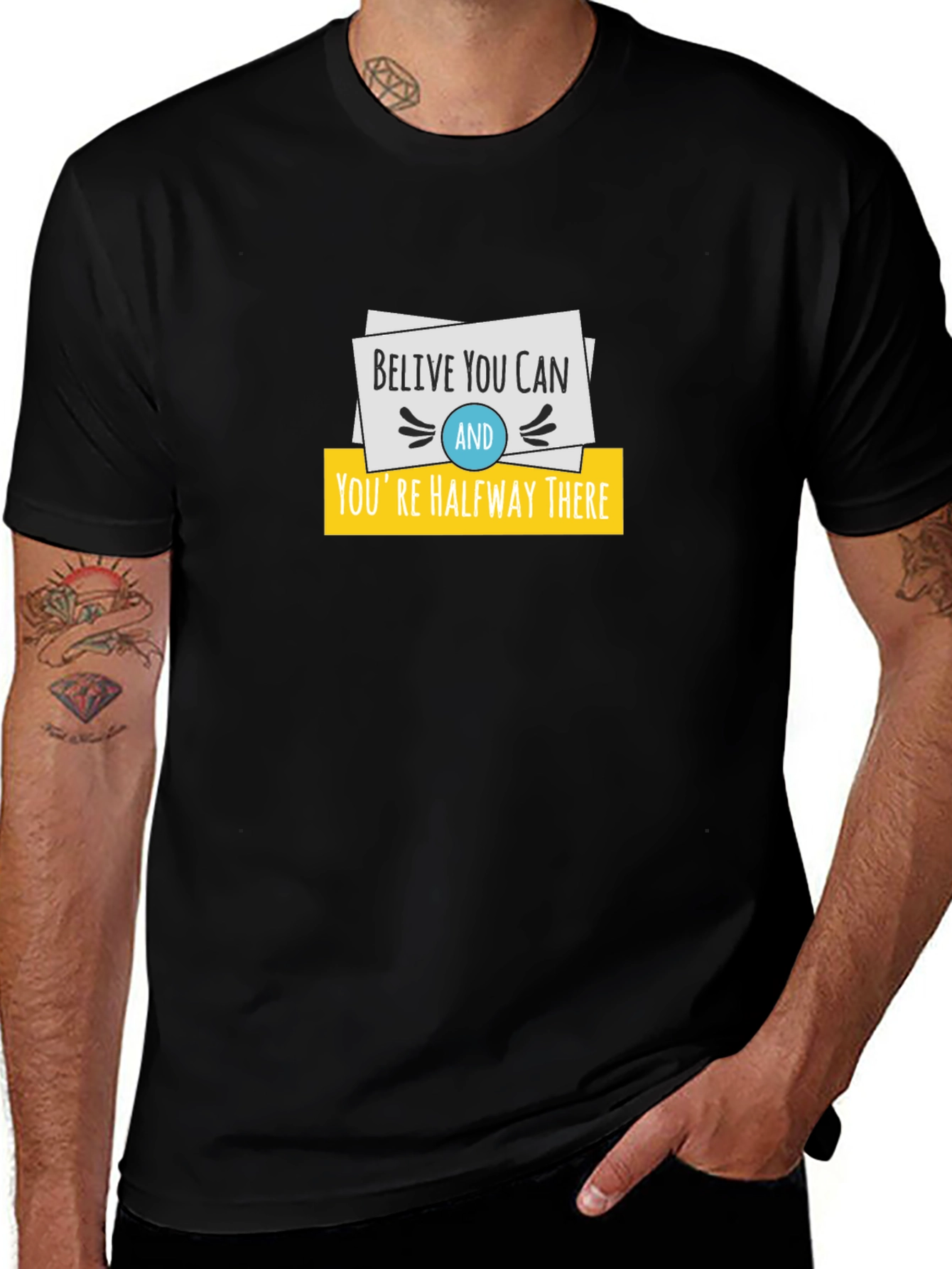 Believe You Can T-Shirt - Motivational Design