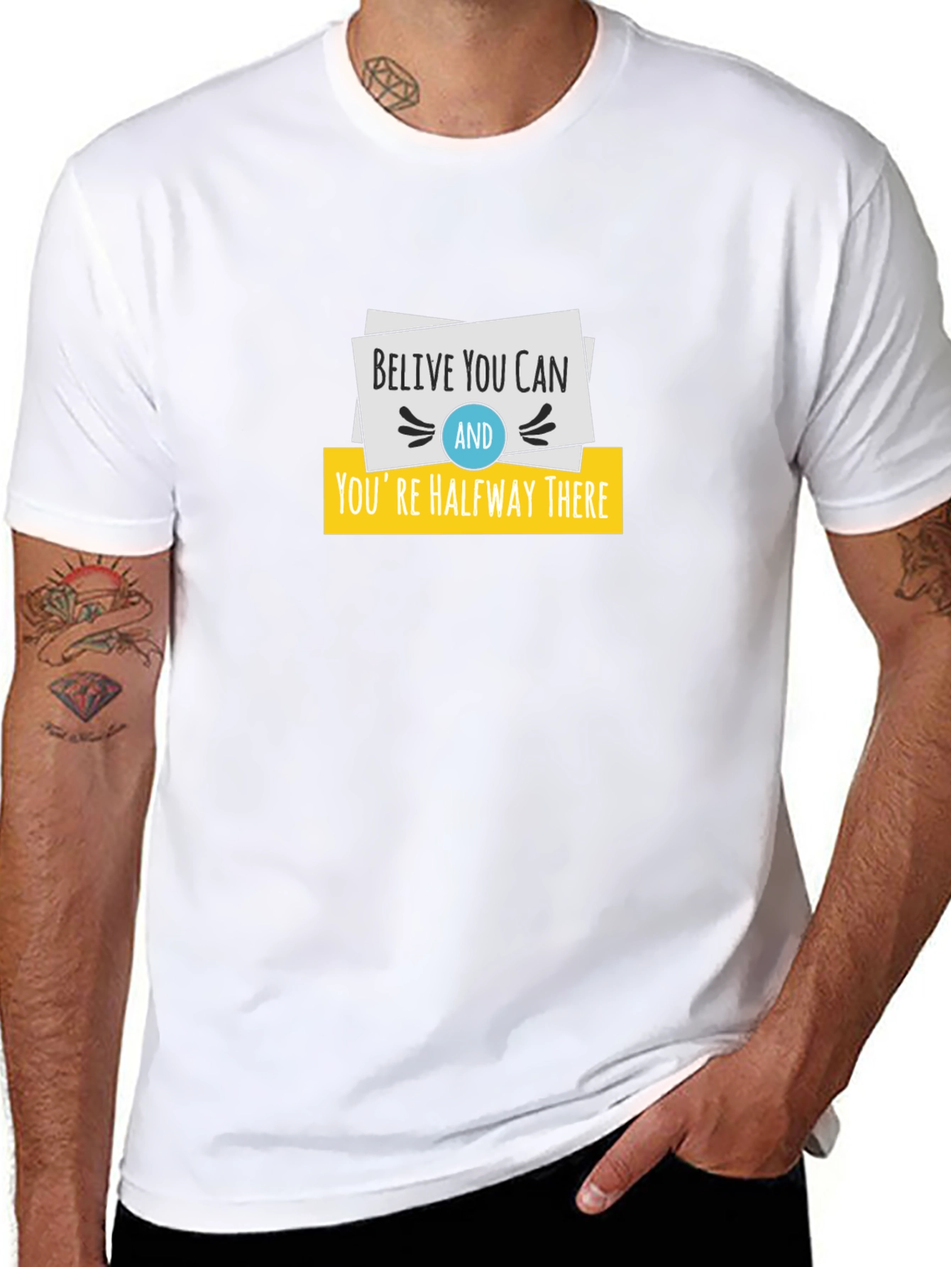Believe You Can T-Shirt - Motivational Design