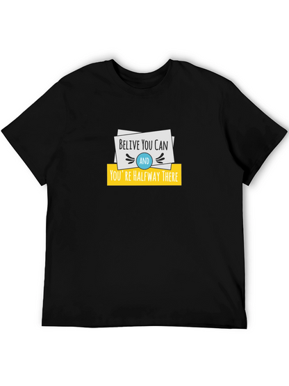 Believe You Can T-Shirt - Motivational Design