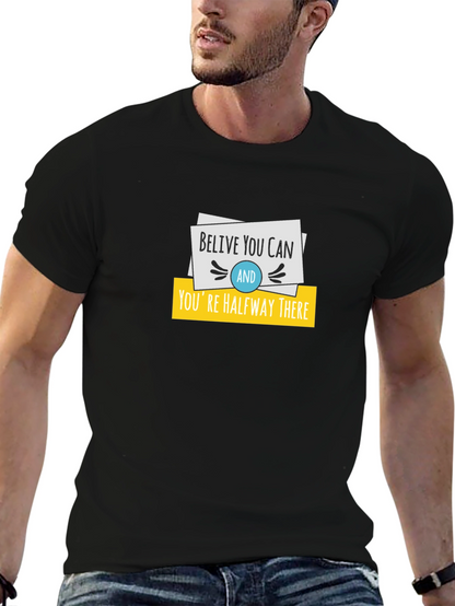 Believe You Can T-Shirt - Motivational Design