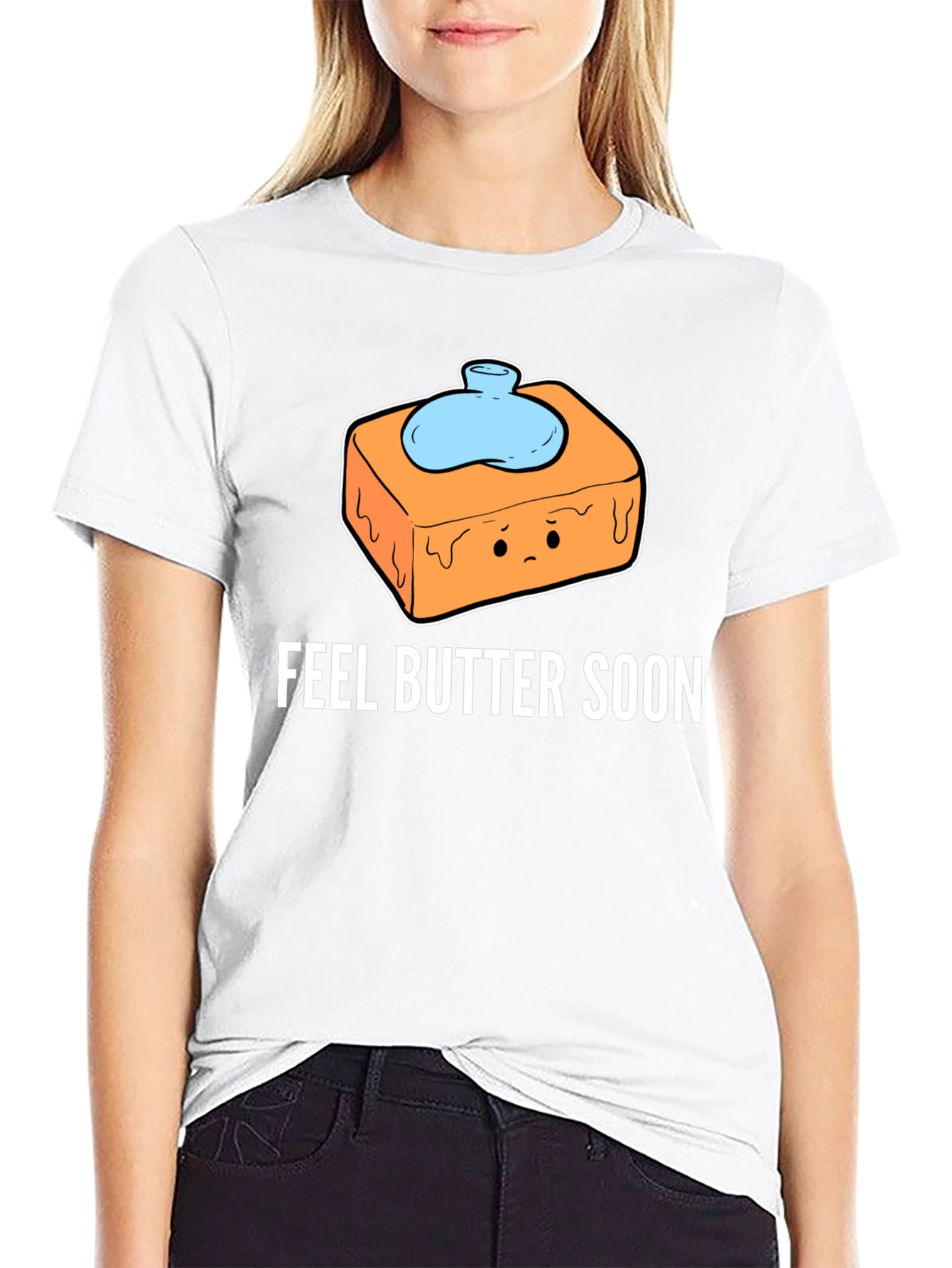 Feel Butter Soon T-Shirt - Get Well Gift