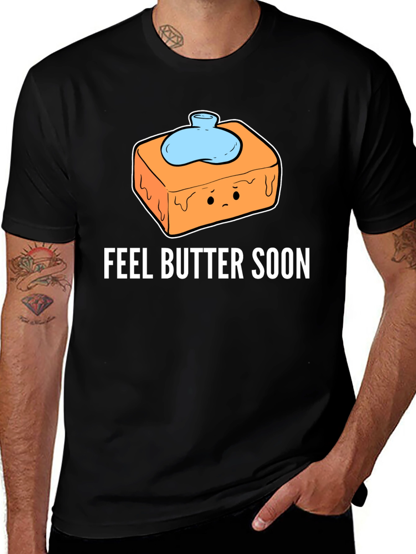 Feel Butter Soon T-Shirt - Get Well Gift