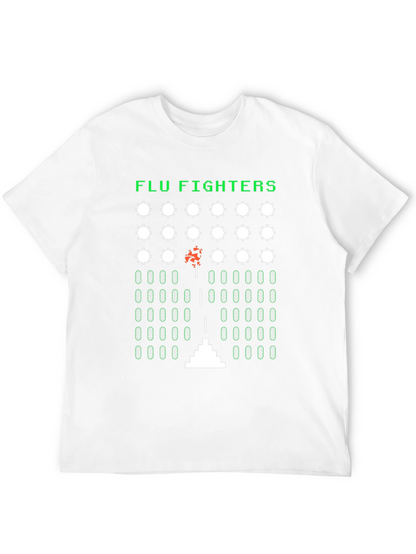 Flu Fighters Retro Gaming T-Shirt