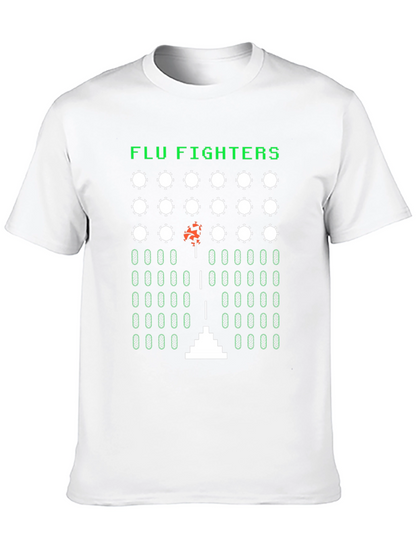 Flu Fighters Retro Gaming T-Shirt