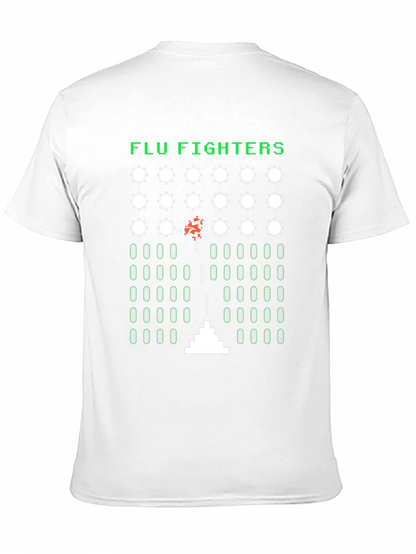 Flu Fighters Retro Gaming T-Shirt