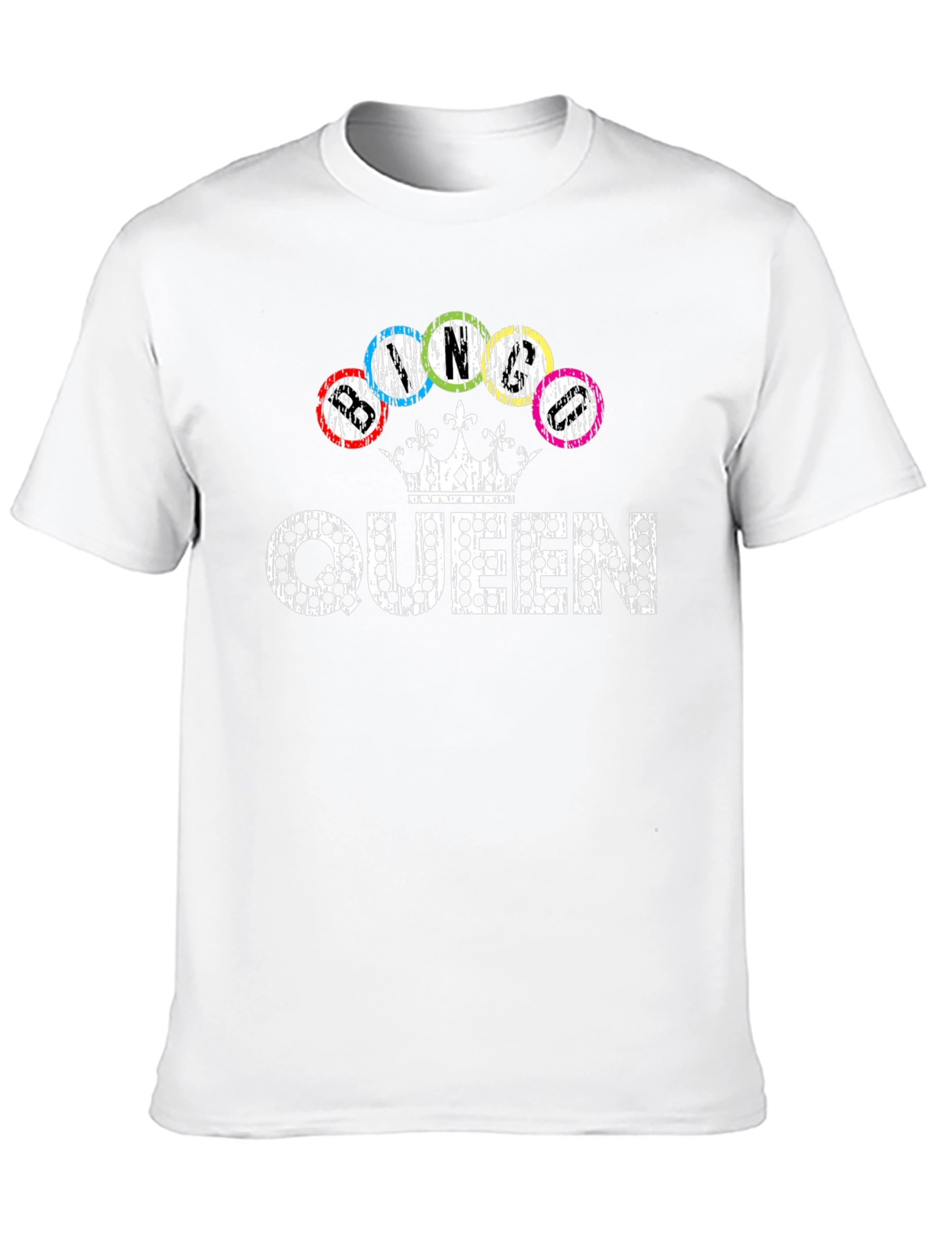 Bingo Queen T-Shirt - Fun & Stylish!