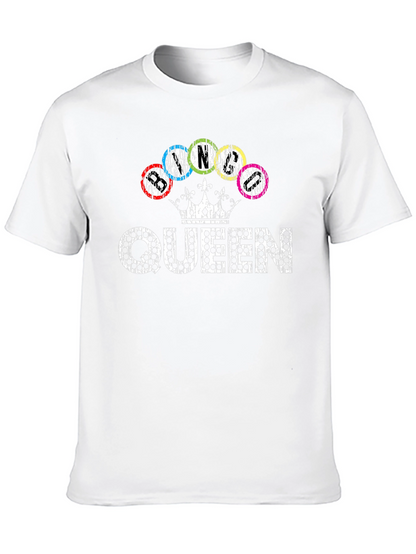 Bingo Queen T-Shirt - Fun & Stylish!
