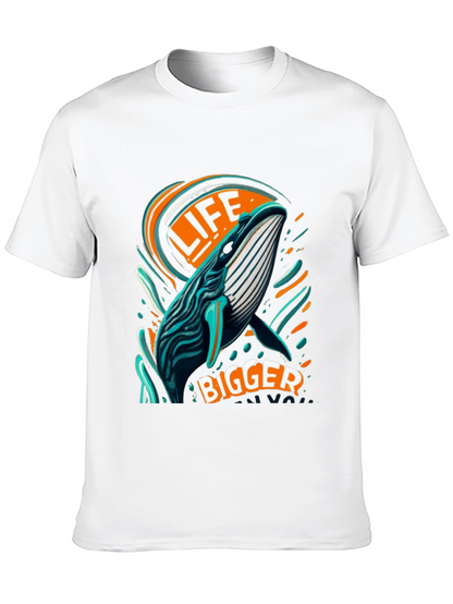 Life Bigger Whale Graphic Tee