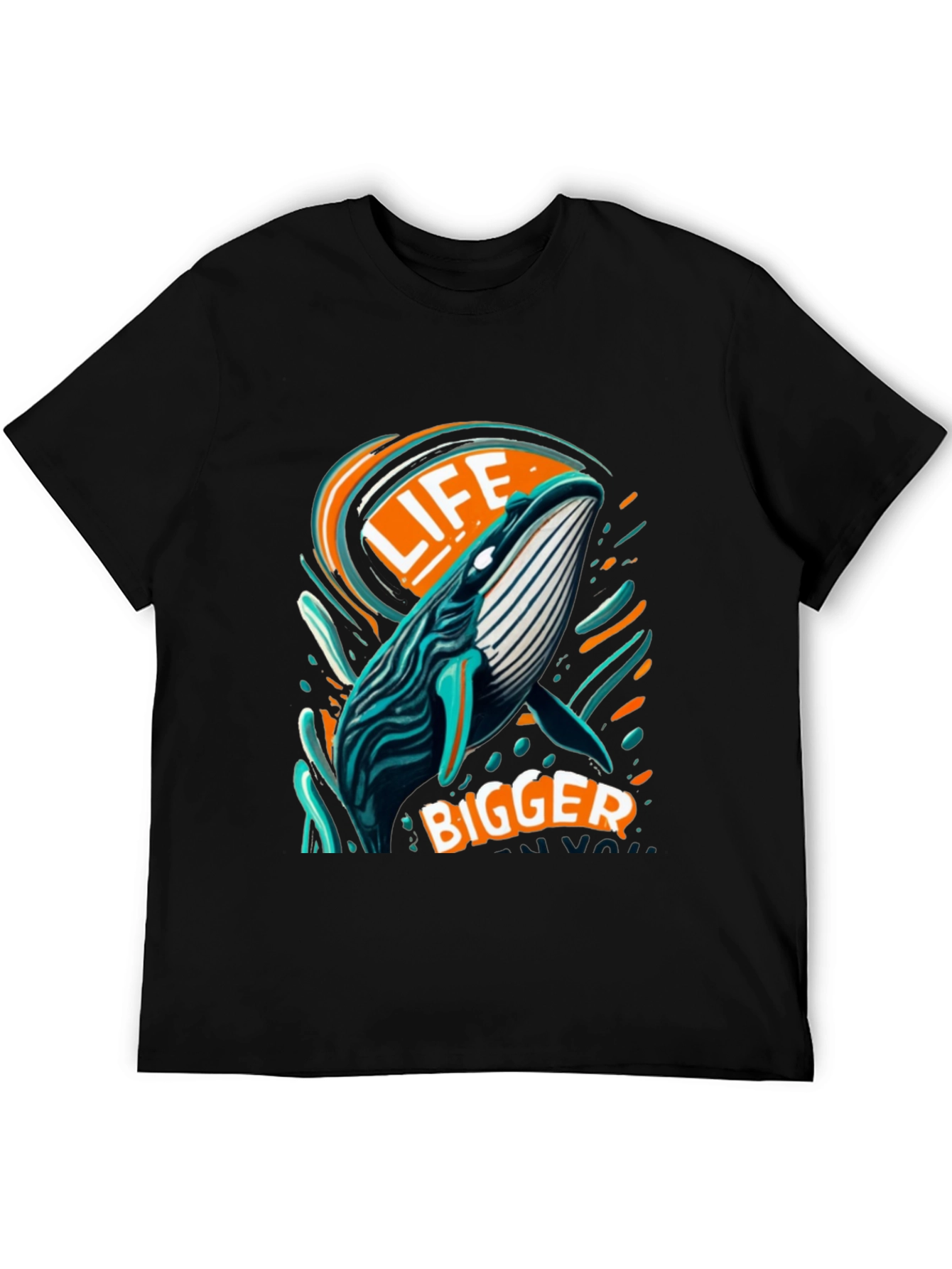 Life Bigger Whale Graphic Tee