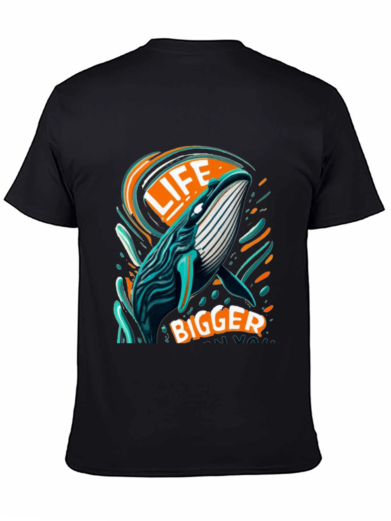 Life Bigger Whale Graphic Tee