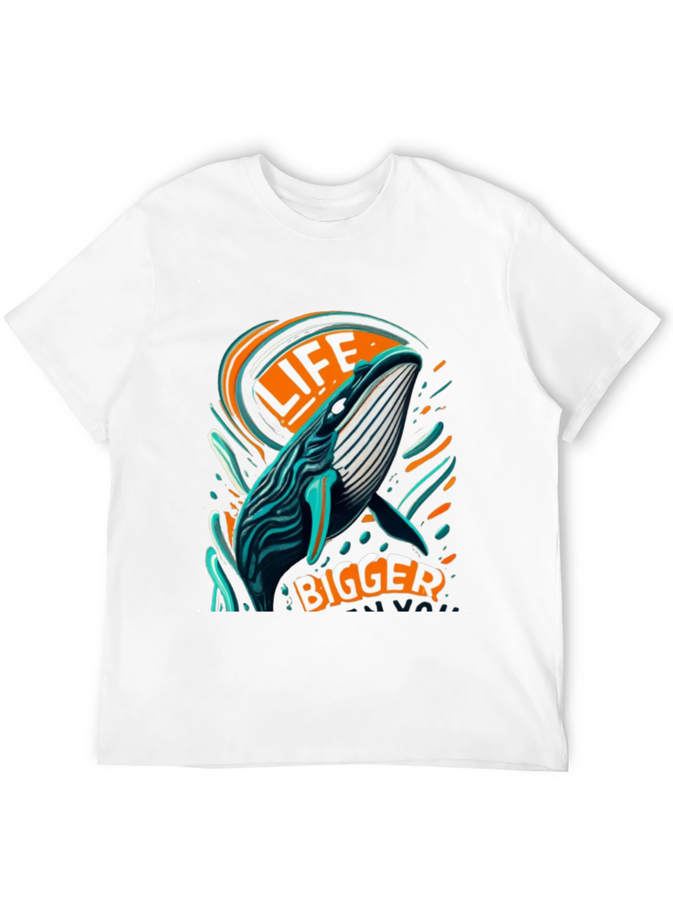 Life Bigger Whale Graphic Tee