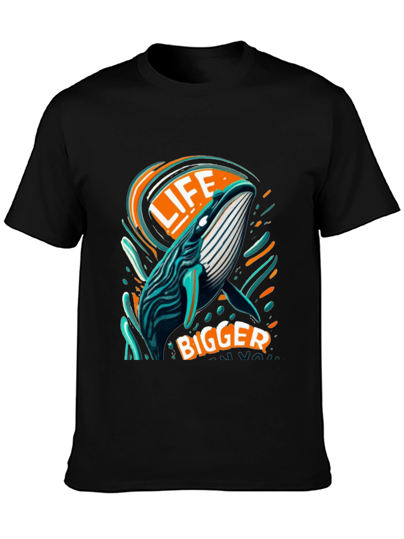 Life Bigger Whale Graphic Tee