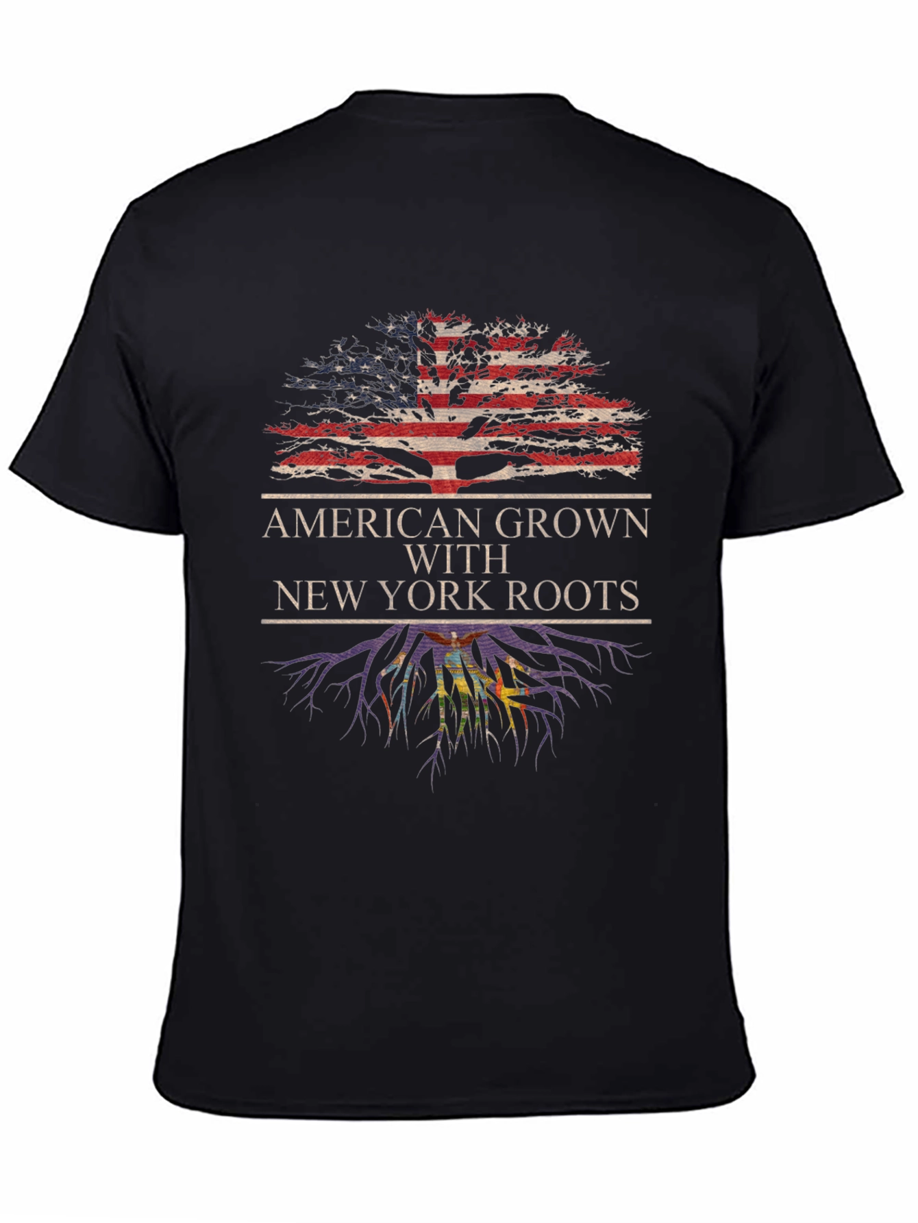 American Grown New York Roots Graphic Tee