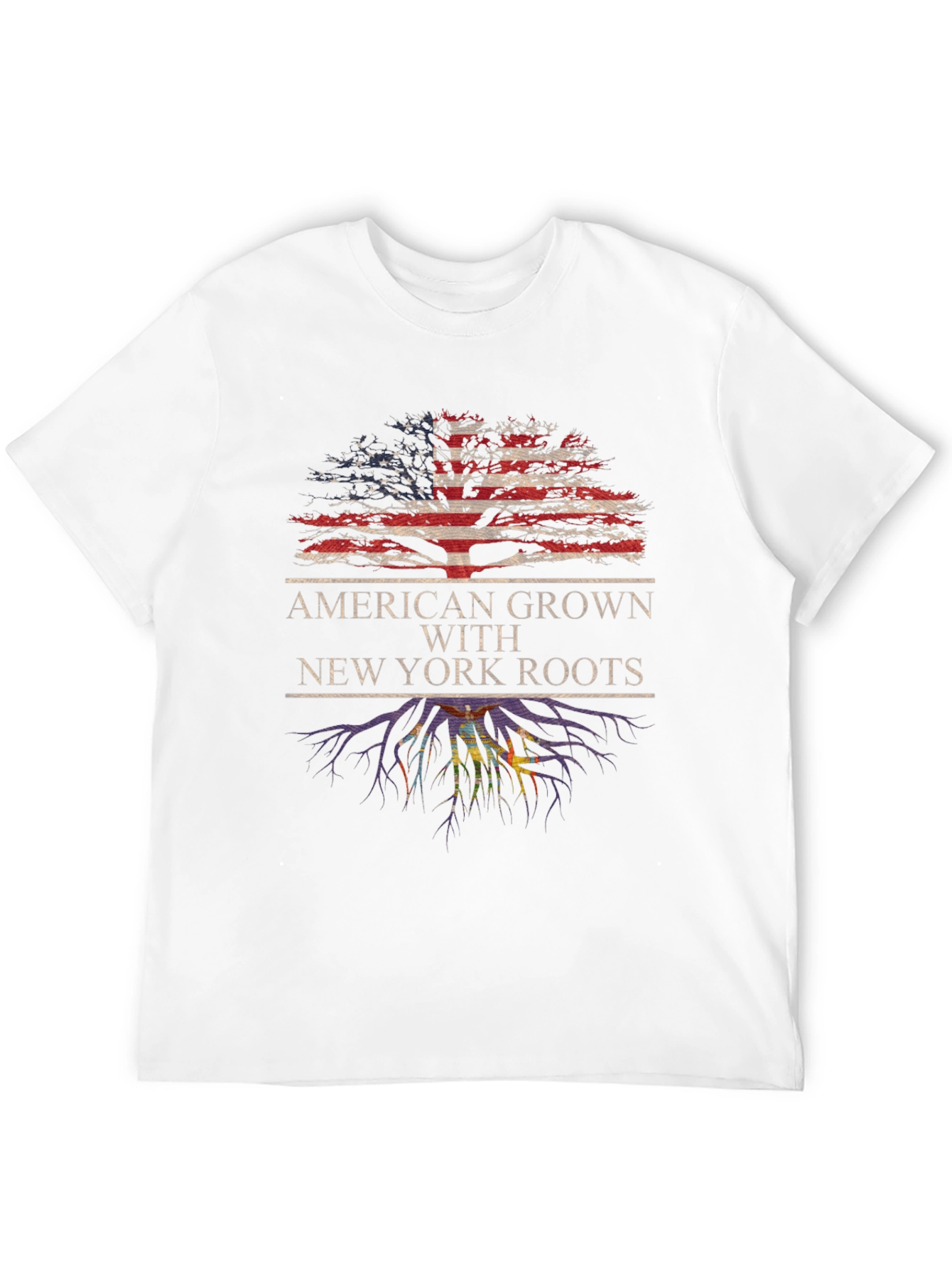 American Grown New York Roots Graphic Tee