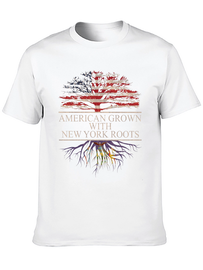 American Grown New York Roots Graphic Tee