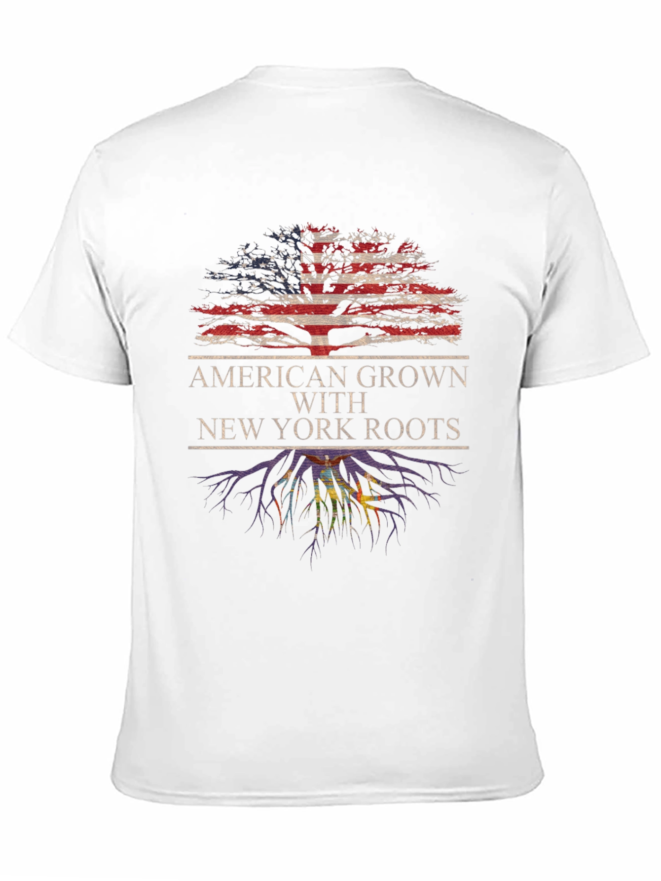 American Grown New York Roots Graphic Tee