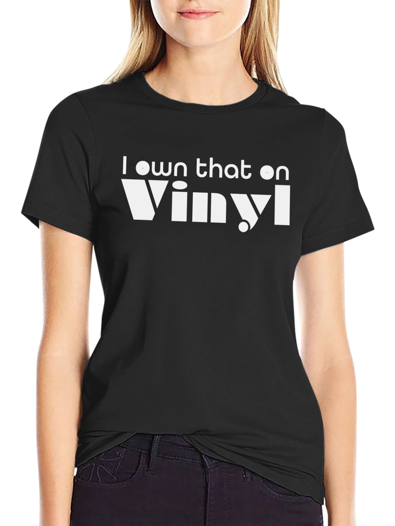 I Own That on Vinyl Black T-Shirt