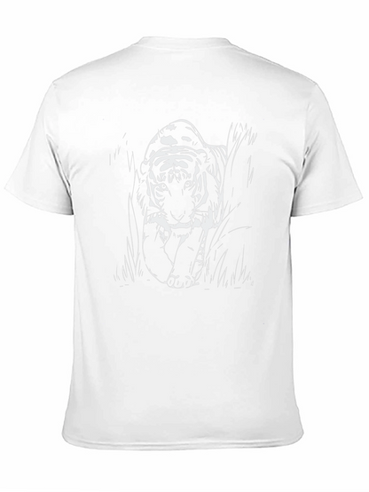 Black Tiger Graphic Tee - Urban Cool